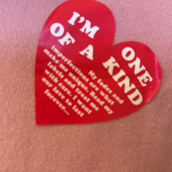 NWT WILDFOX TYE DYE HOODED SLOUCHY ALGODON COTTON PULLOVER PINK OMBRÉ SIZE SM - Picture 11 of 13